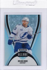 2025-26 UD Allure 131 Dylan Duke - Tampa Bay Lightning RC Base