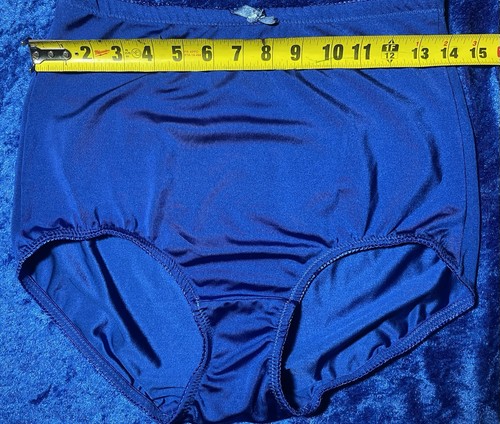 Rosa Nylon Panties Blue Brief Panty Size XL  - Picture 3 of 6