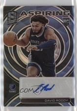 2022-23 Panini Spectra Aspiring Auto 31/99 David Roddy #AA-DVR Auto s6i