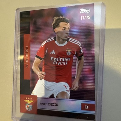 Amar Dedic SL Benfica Topps Rare /75 Card Defender Team Set