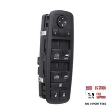 Power Window Switch Main Control Button Compatible with 2016-2018 Ram 1500