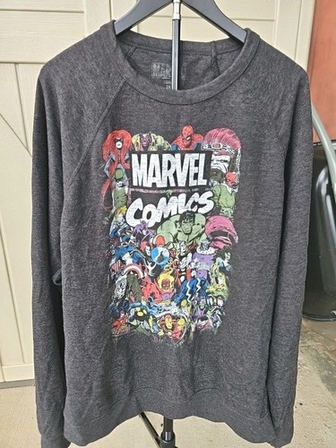 Marvel Comics Superhero Sweater 3x