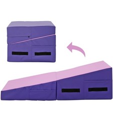 Gymnastics Tumbling Mats Incline 48"x24" lnch Tumbling Mat Folding Gymnastic ...