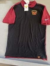 NFL Washington Commanders Nike Polo Golf shirt NWT 80msrp Men  s Sz Small NWT