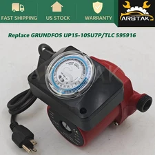 REPLACE GRUNDFOS UP15-10SU7P/TLC 595916 WATER CIRCULATOR PUMP