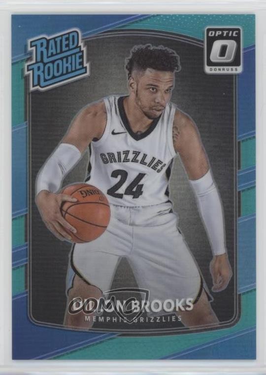 2017-18 Panini Donruss Optic Rated Rookie Aqua Prizm 4/25 Dillon Brooks #152 8ft