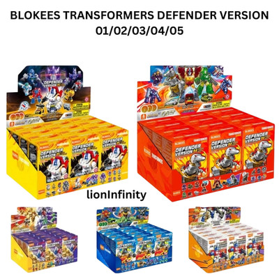 Blokees Transformers Galaxy Defender Version 01/02/03/04/05 Blind Box of 12 Mini