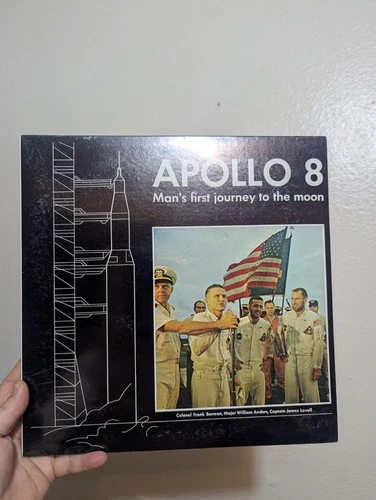 Apollo 8 Man's First Journey To The Moon 1969 Vinyl.  Factory Sealed