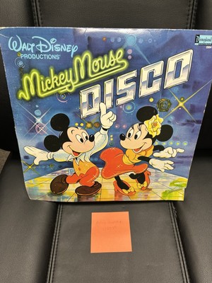 Vintage Disney Mickey Mouse Disco Vinyl Record 1979 In Original Sleeve