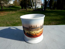 1876 US CENTENNIAL EXPOSITION SOUVENIR MUG OF THE MAIN EXHIBITION BUILDING