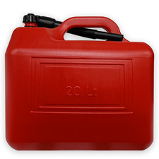 Tanica Bidone PVC in Plastica per Benzina Gasolio Miscela, Cannula, per Liquidi