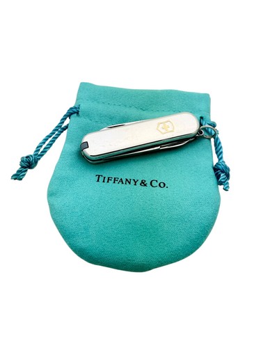 Tiffany & Co. Three Tool Swiss Army Knife 18k Yellow Gold & Sterling Silver