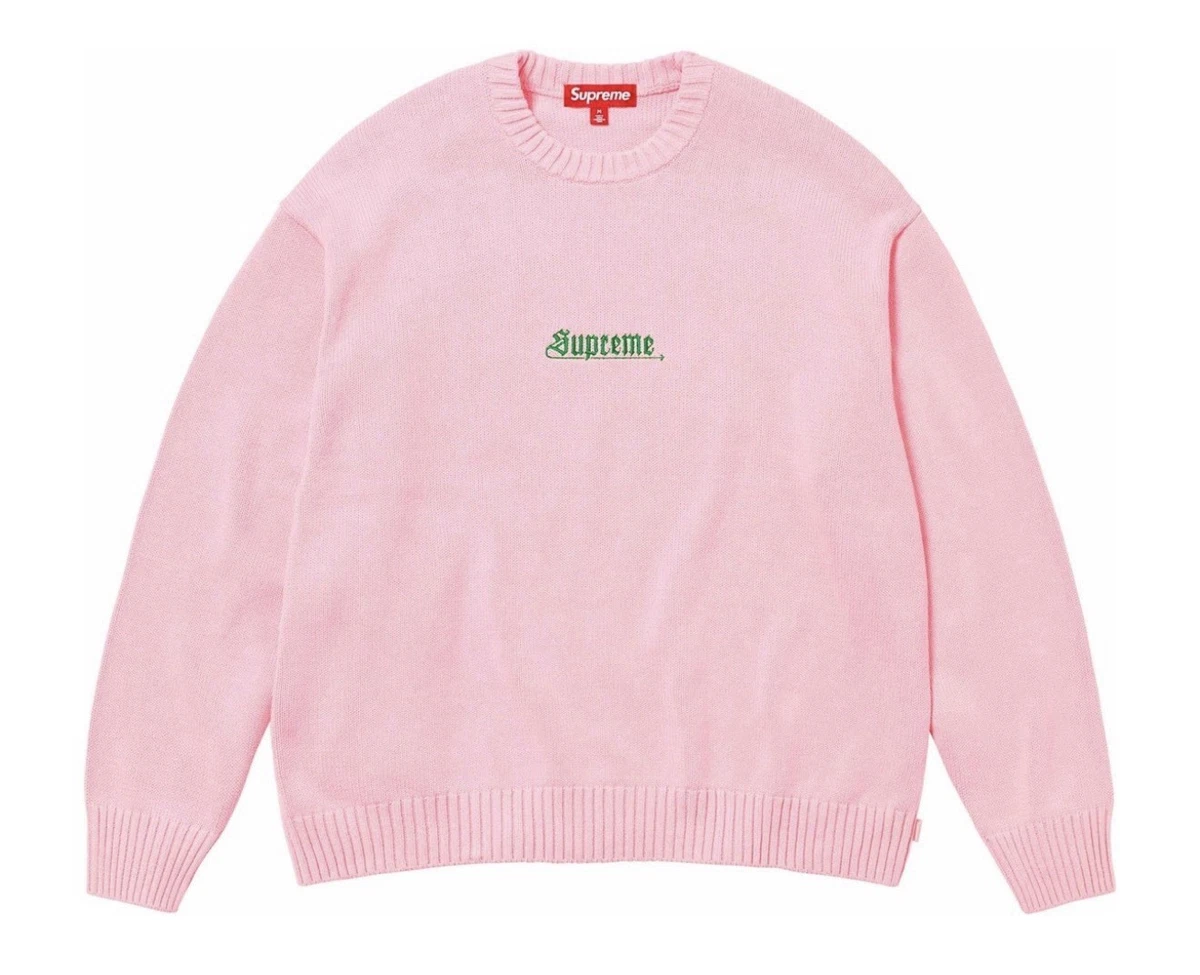 Supreme Pink Sweaters for Men for sale | eBay