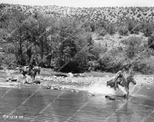 crp-19656 1953 Donna Reed, Philip Carey 3-D film Gun Fury crp-19656