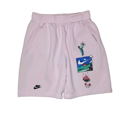 Nike Sportswear Men's Club Biosphere Shorts In Pink Foam Size