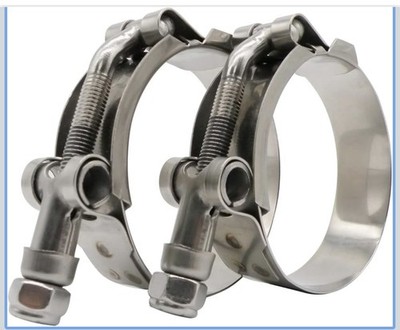 1.5'' T Bolt Hose Clamp Stainless Steel - Working Range 41mm - 48mm for 1.5'' I...