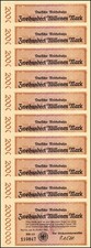 Germany 200 Millionen - Million Mark, 1923, P-S1018, Used X 10 PCS