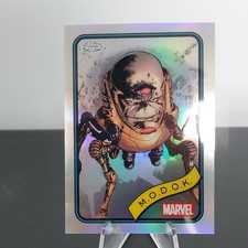 2025 Topps Chrome Marvel M.O.D.O.K. Refractor #117 Marvel