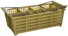 Winco 8-Compartment Cutlery Basket Handle PCB-8