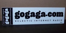 Vintage gogaga Eclectic Internet Radio (Bumper) Sticker