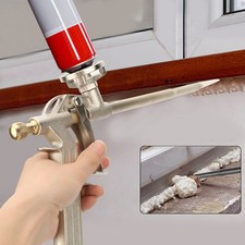 2PC Aluminum Alloy Spray Foam Expanding Gun Filling Sealing Dispenser Gun In BL