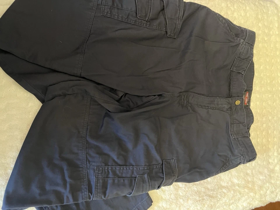 Pantalones de trabajo FR Tru-Spec 38/30 Cat 2/HRC2 resistentes al fuego azul marino.TS777 Foto 2 de 4