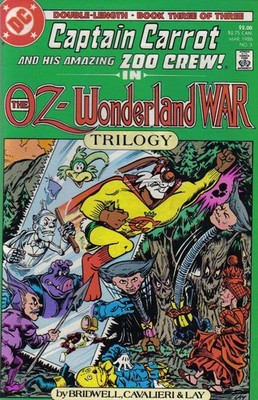 Oz-Wonderland Wars #3 FN; DC | Captain Carrot - w/Bag+Board