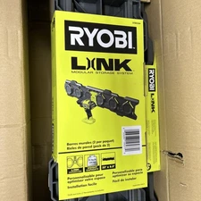 Box Of 8 Pieces Ryobi STM504 LINK Modular Storage System Wall Rails