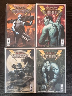 DOC FRANKENSTEIN written by The Wachowski's (Matrix writers) #1-4 (2004) VG