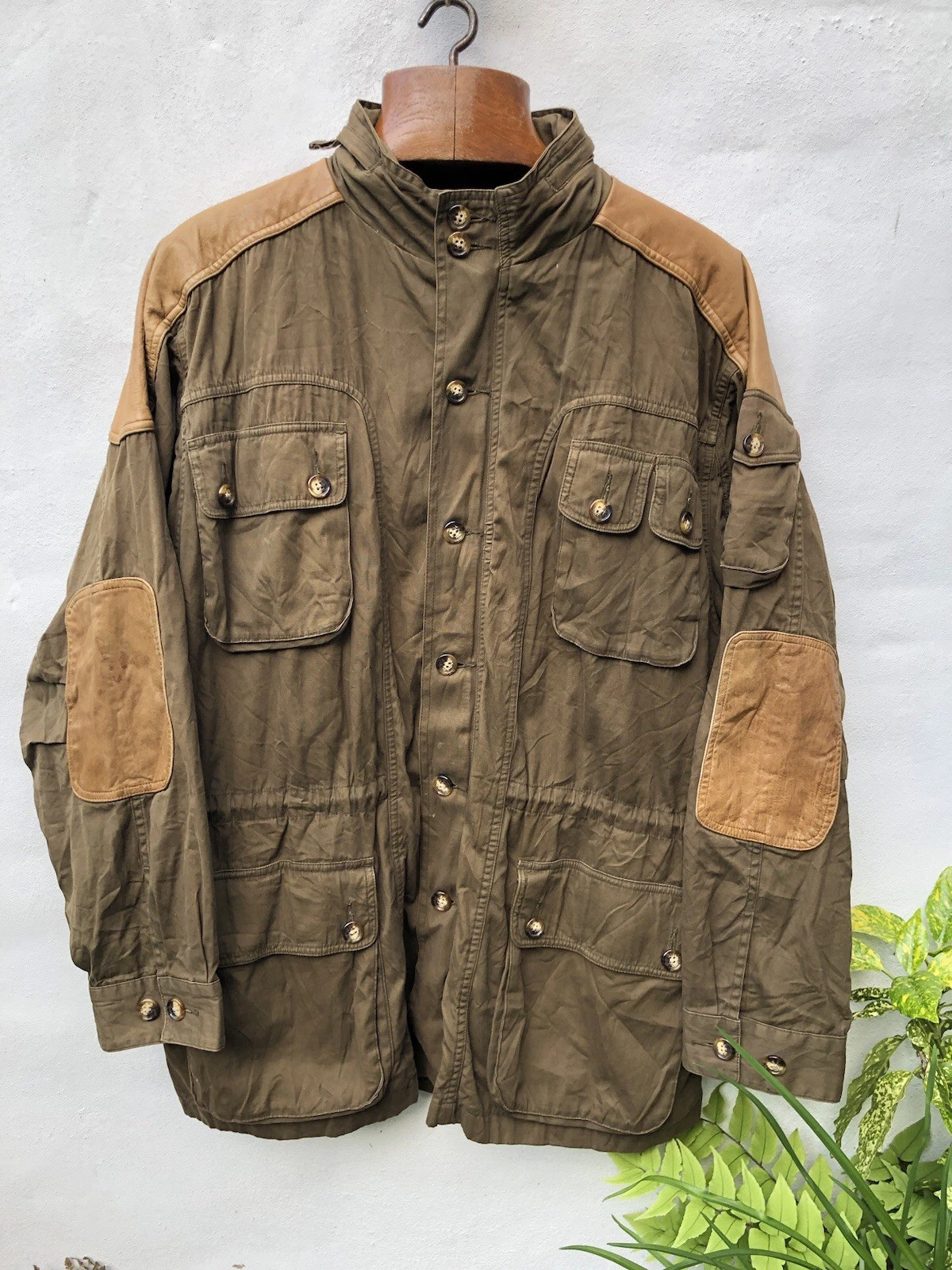 Orvis Field Barn Jacket Men's Large Olive Leather Patches Hooded Fishing Hunting
Opens in a new wind