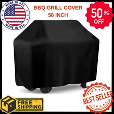 BBQ Gas Grill Cover Barbecue Waterproof Outdoor Heavy Duty UV Protection 57 Inch