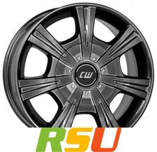 Borbet CH mistral anthracite glossy 7.5x17" ET45 LK5 118 ML 71.1 Alufelgen 17...