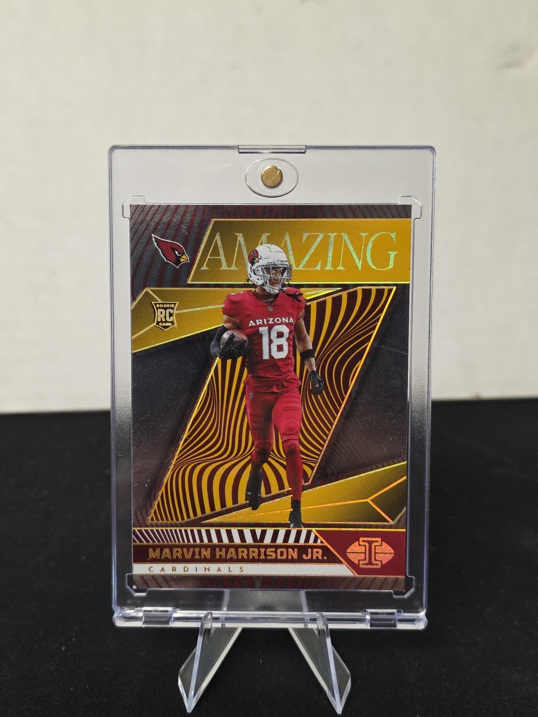 2024 Panini Illusions Amazing Marvin Harrison Jr. #3 Gold /25 (RC) 🔥Clean/Rare