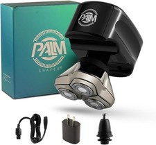 Skull Shaver Palm 3 Head & Face Shaver -Ergonomic Design- Waterproof Cordless S