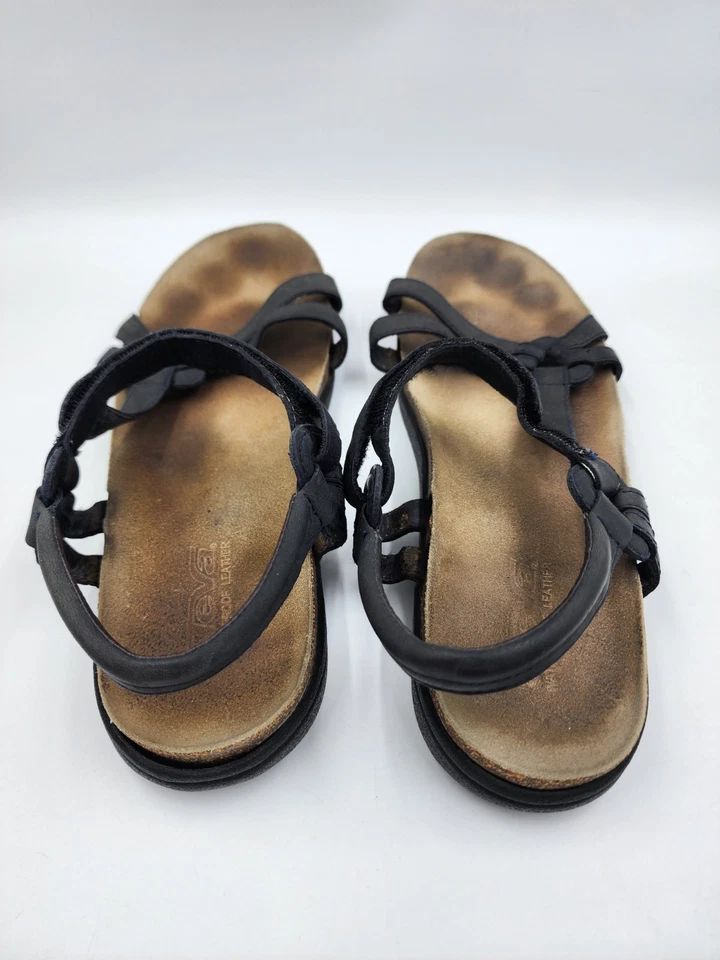 Teva Women’s Ventura 6389 Leather Cork Wedge Strappy Sandal Size 11  EU 43.5 - Image 4 of 4