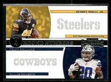 2019 Panini Contenders #RN-SP Tony Pollard / Benny Snell Jr. Round Numbers
