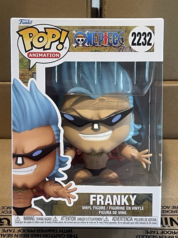 Funko Pop One Piece Franky with Sunglasses #2232. Brand New In Pop Protector