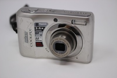 Nikon COOLPIX L19 8.0MP Digital Camera - Silver for sale online | eBay