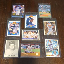 Topps Upper Deck Renata Galasso MLB 1977-1999 Card Lot Larsen Griffey Lasorda
