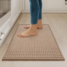 Kitchen Rugs Mat Non Slip Washable, Super Absorbent Kitchen Mats for Floor, R...