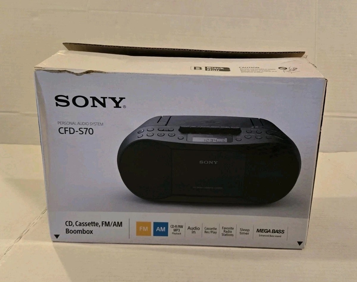 READ Sony CFD-510 AM/FM Radio CD Cassette Recorder (Cassette ) for