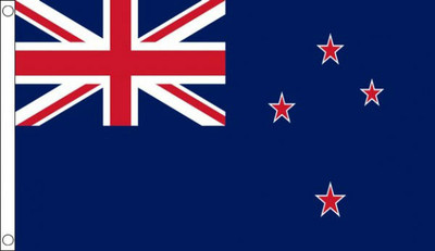 NEUSEELAND FLAGGE 5' x 3' NZ Kiwi Auckland Polynesien Insel Ozeanien Inseln