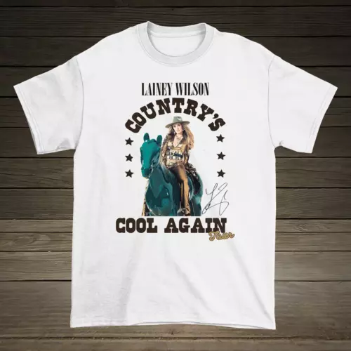 New Popular Lainey Wilson Country's Cool Again Tour 2024 Signature Shirt