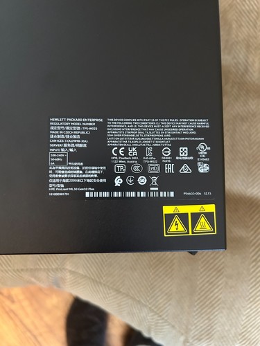 HPE ML30 G10 Gen10 Plus Intel Xeon E-2314 16GB RAM 4 x LFF SATA - Picture 5 of 5