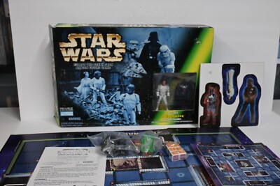 Star Wars Escape The Death Star Action Figure Game OPEN BOX NEW