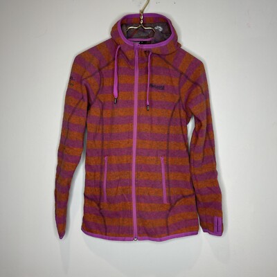 Bergans of Norway Humle Lady Jacket Pink Orange Stripe Small S