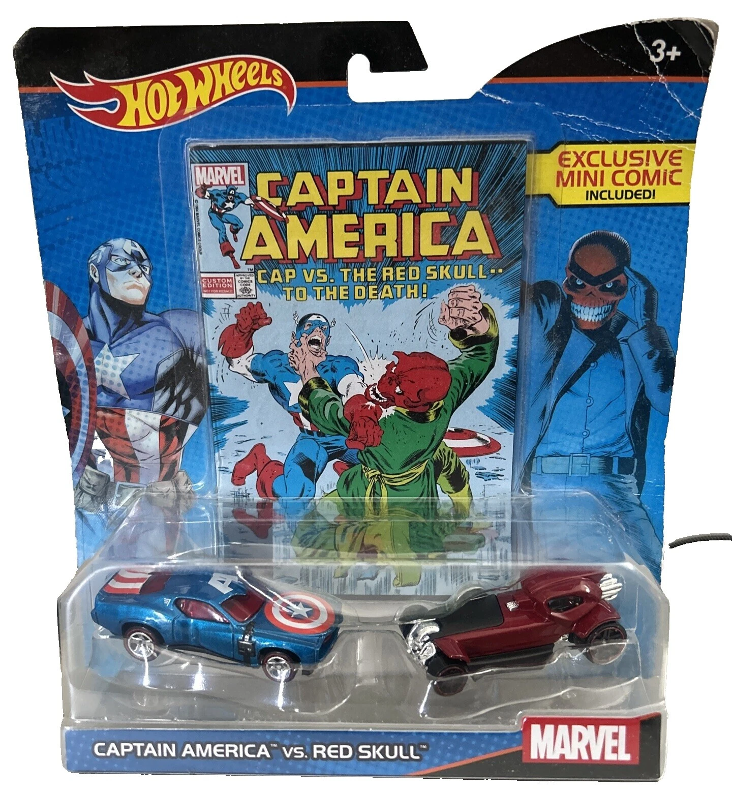 Vehículos diecast y de juguete Mattel Capitán América Car