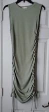 Romwe Ladies Bodycon Dress-Size L-Green-Sleeveless