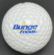 Bunge Foods Logo Golf Ball (1) Titleist HP Tour Pre-Owned