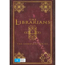 The Librarians Complete Series 1-4 NEW PAL 12-DVD Box Set Wayne Hope